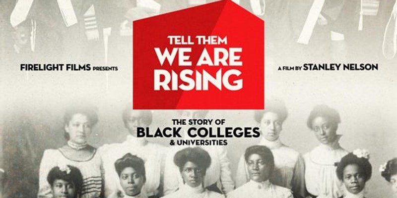 We are rising event poster