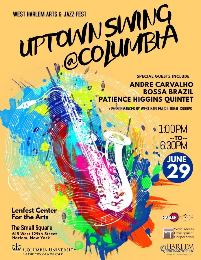 Uptown Swing @ Columbia flyer