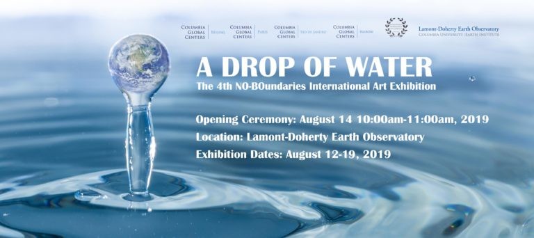 A Drop of Water: The 4th NO-BOundaries International Art Exhibition flyer