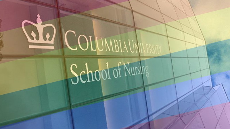 signage at school of nursing