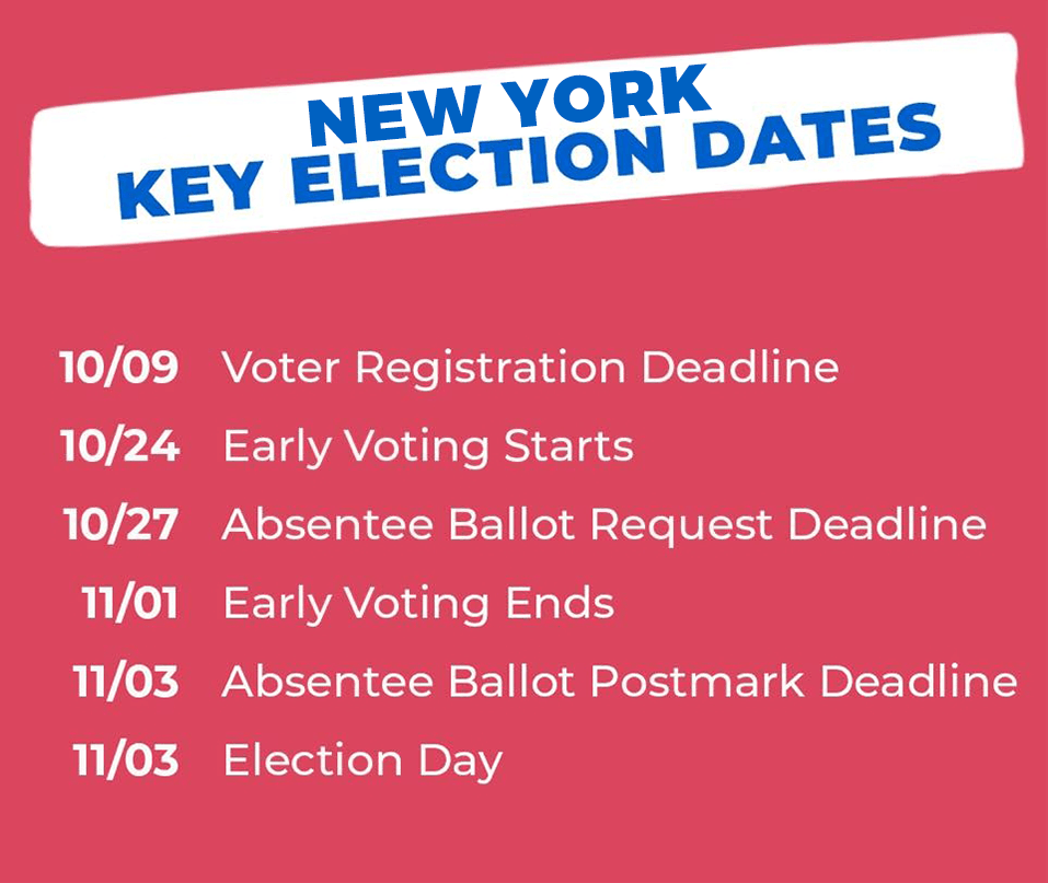 Vote Columbia Neighbors new york state 2021 election calendar