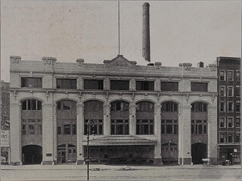 “Sheffield Farms- Slawson-Decker Co., Approved Pasteurization Plant,” Architects' and Builders' Magazine v.43, 1910. Sheffield Farms’ built milk pasteurization, now Columbia University’s Prentis Hall. Courtesy of Avery Architectural and Fine Arts Library Photo of a pasteurization plant