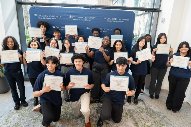 Celebrating New York City High School Students in Columbia’s Youth in STEM Program