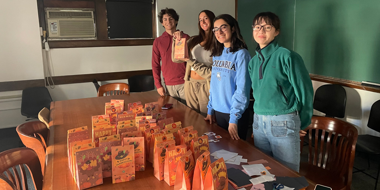 After hours tutors who made fun goodie bags for Halloween.