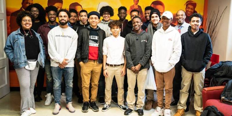 Youth smiling 