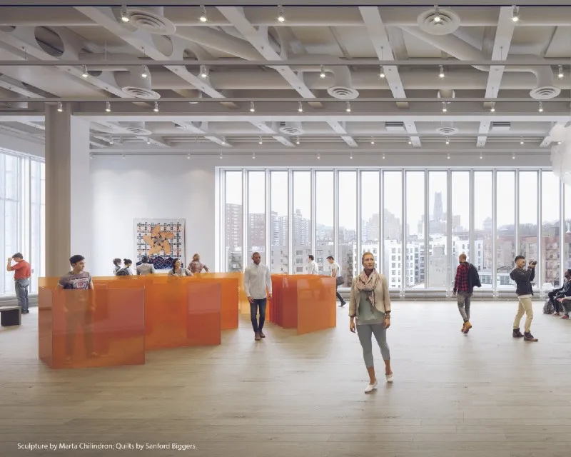 Image of the Wallach Art Gallery.