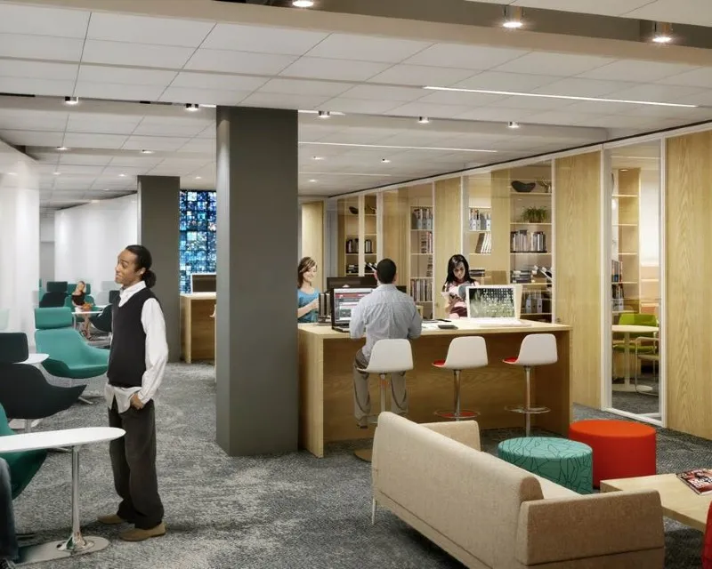 Image of the interior of Mudd Hall building.