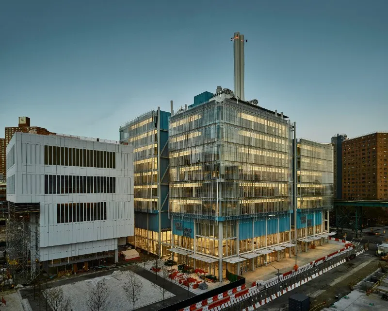 Exterior of Jerome L. Greene Science Center