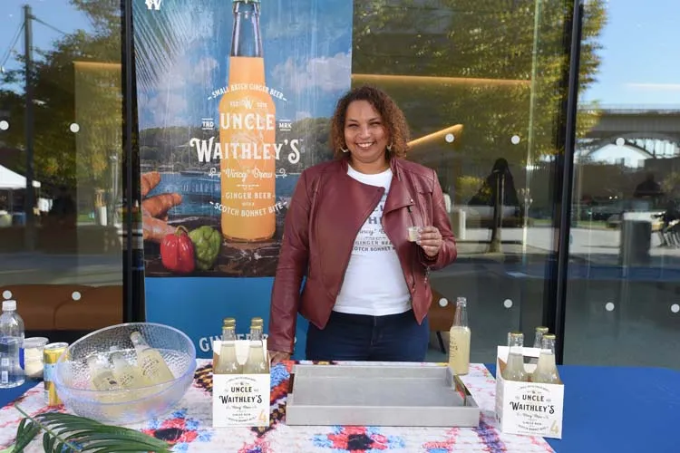 A representative from Uncle Waithley's. 