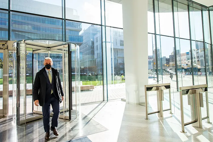 Columbia Business School Dean enters Kravis Hall