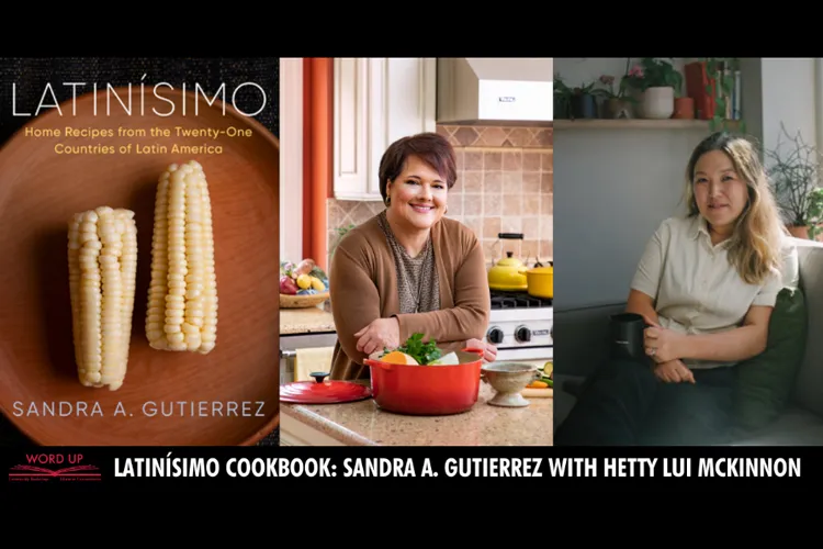 Latinísmo Cookbook event poster. 