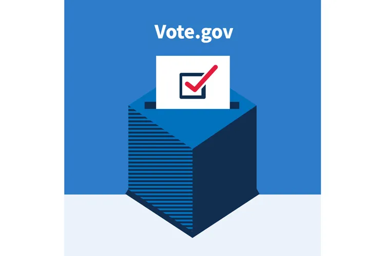 Vote logo.