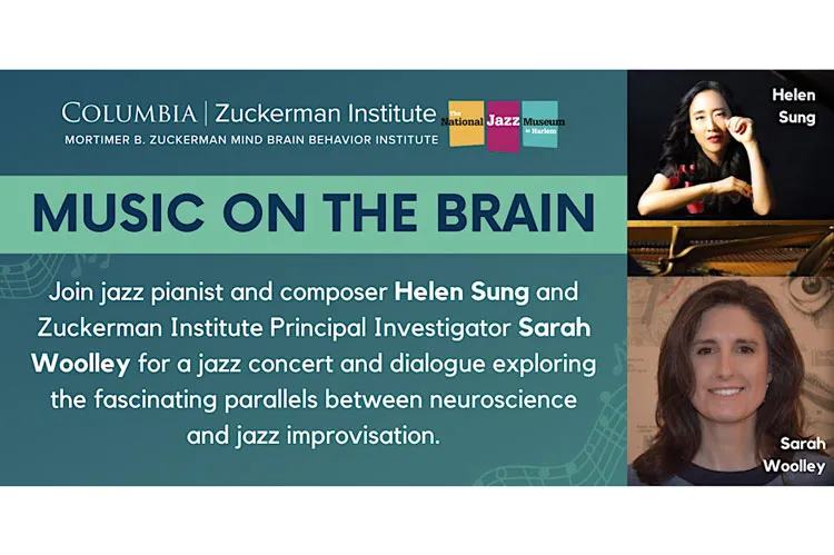 Music on the brain poster.