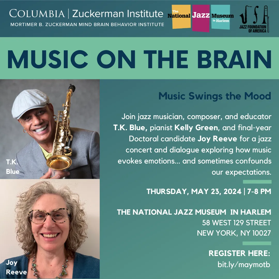 Music on the brain poster.