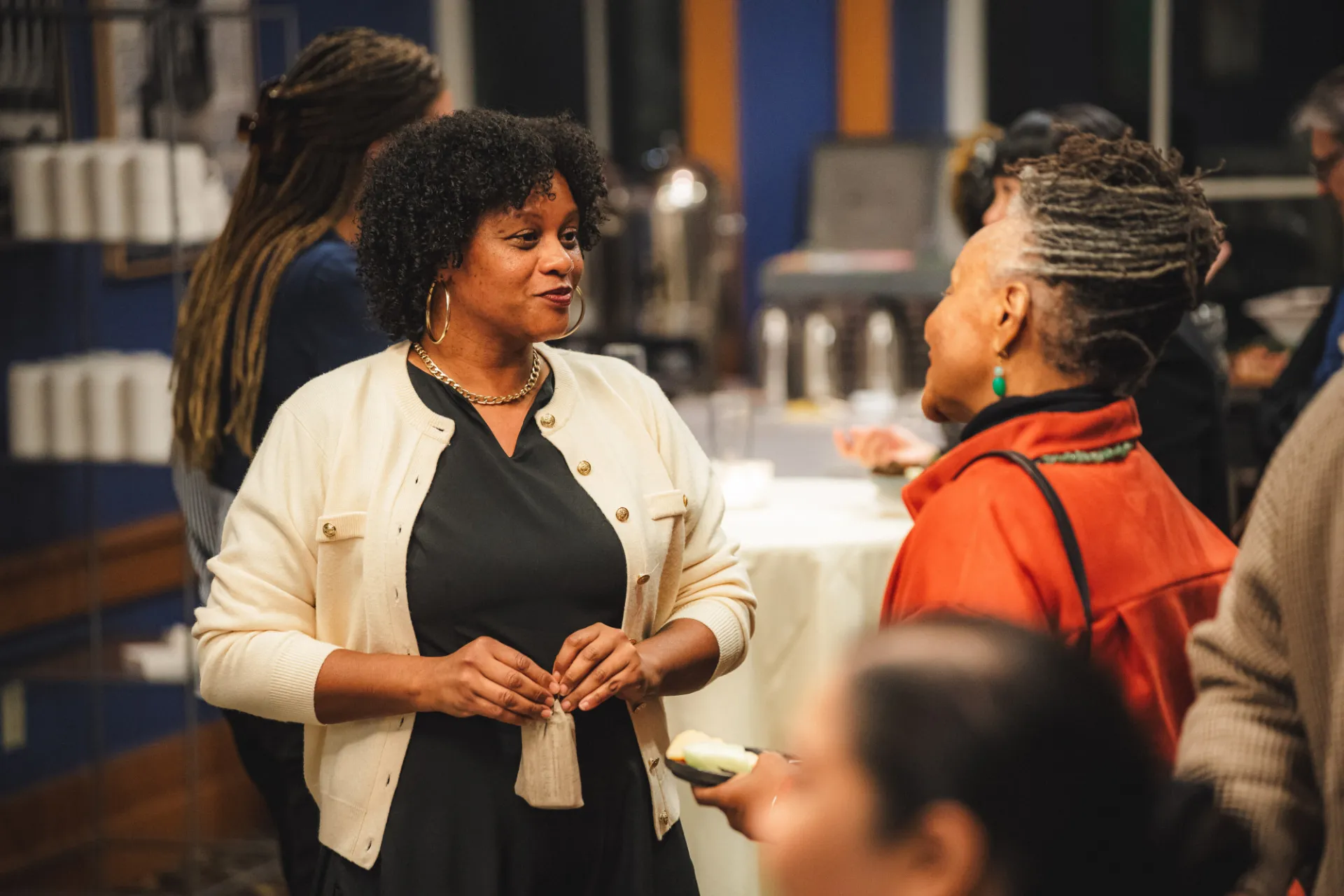 Natasha Sutherland and Valerie Rochon.