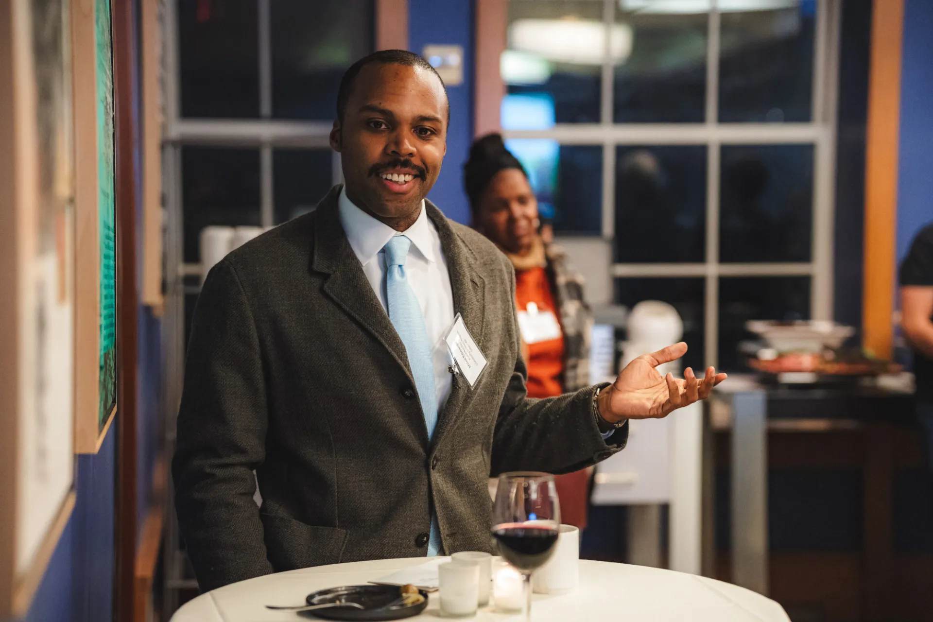 13th cohort Bundles Scholar Miles Edward. 