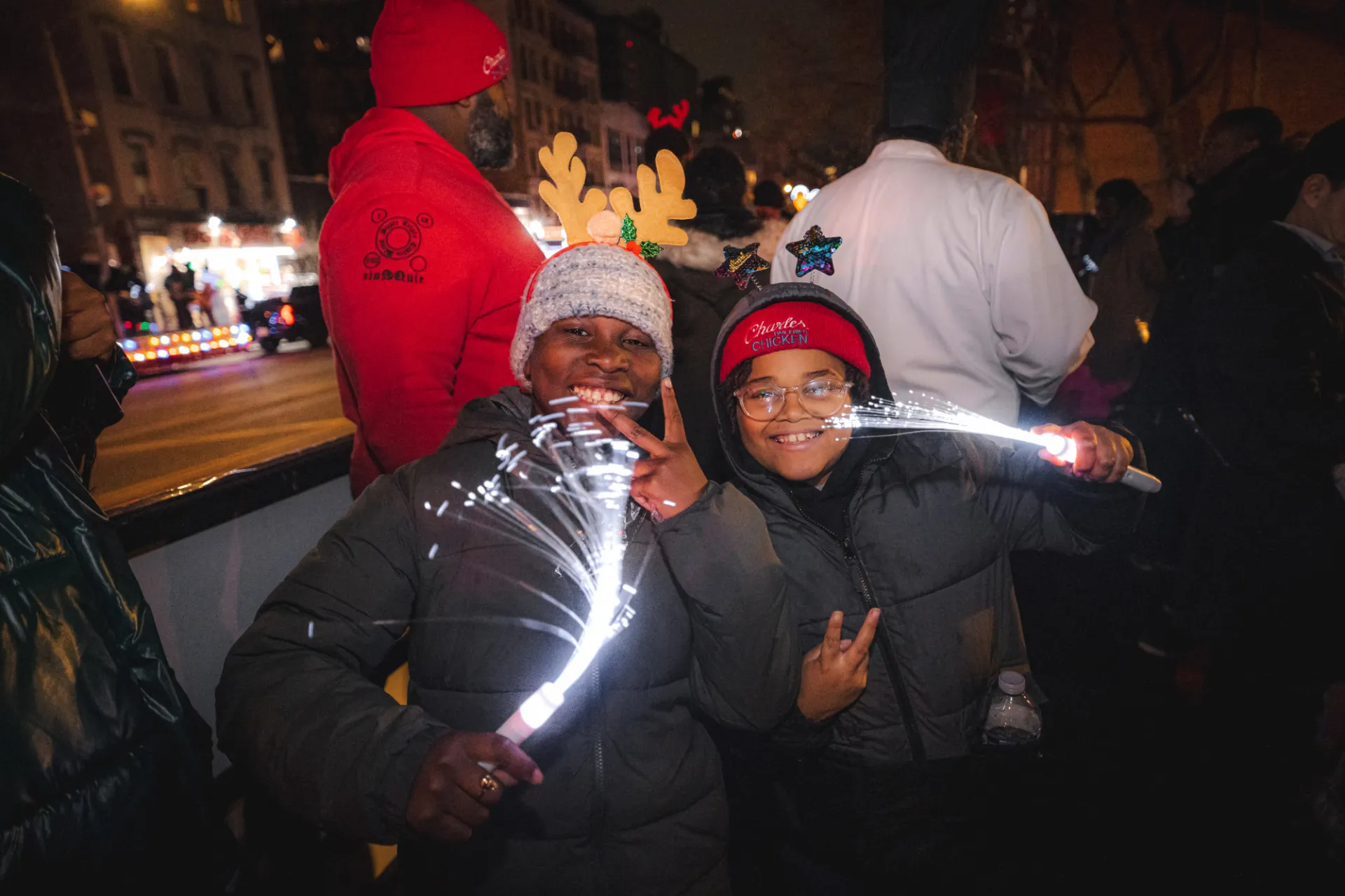 Local Harlem youth pose for a photo. Photo credit: Brandon Vallejo