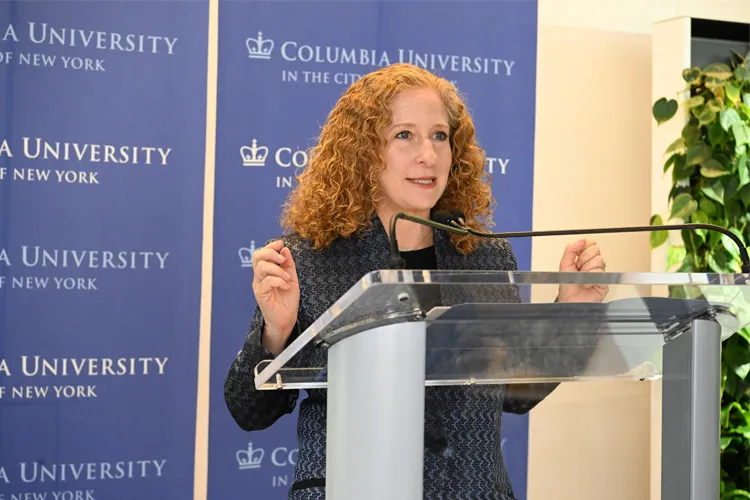 Jennifer L. Mnookin shares remarks at the community partners breakfast