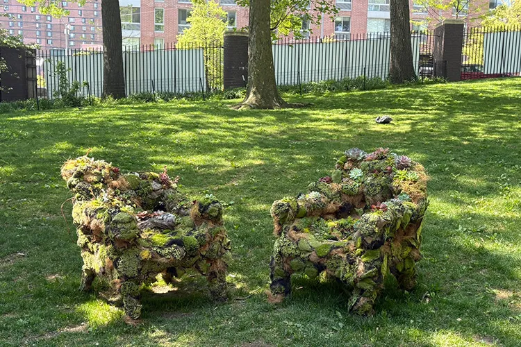 Natalie Collete Wood’s “Swallowed” in Jackie Robinson Park