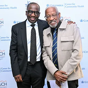 Olajide Williams and Robert Fullilove, Co-Directors of Columbia’s Center for Community Health.