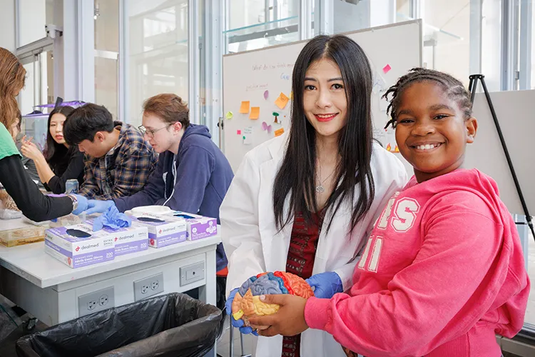 Saturday Science at Zuckerman Institute. Photo credit: Sirin Samman