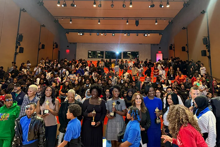 The crowd at TCIONY’s event at the forum