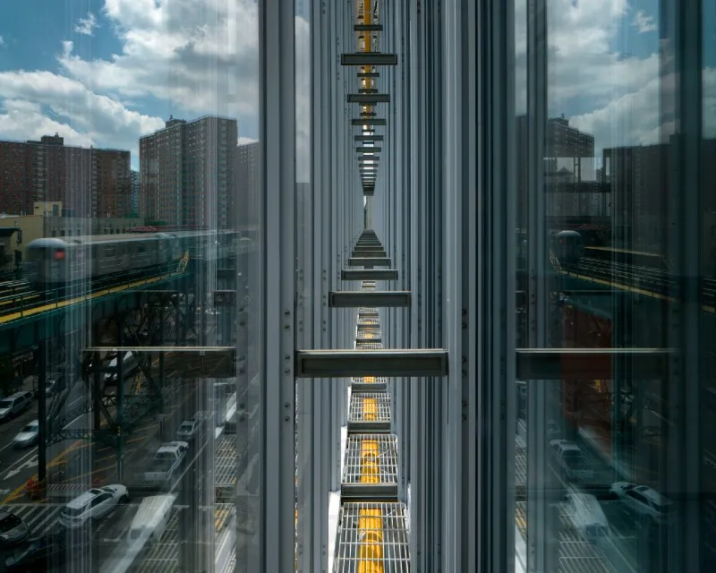 Exterior of the Jerome L. Greene Science Center.
