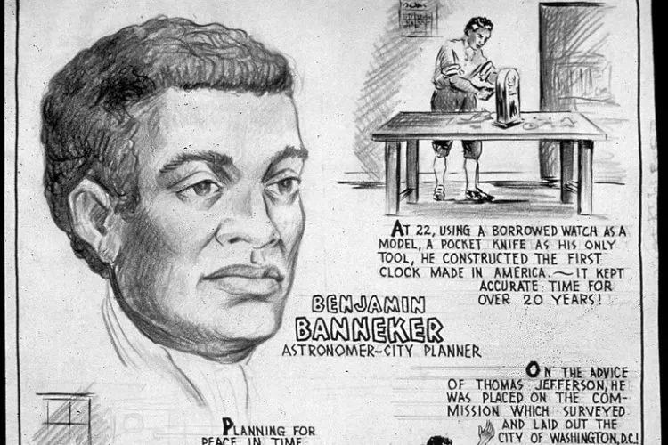 Drawings of Benjamin Banneker.