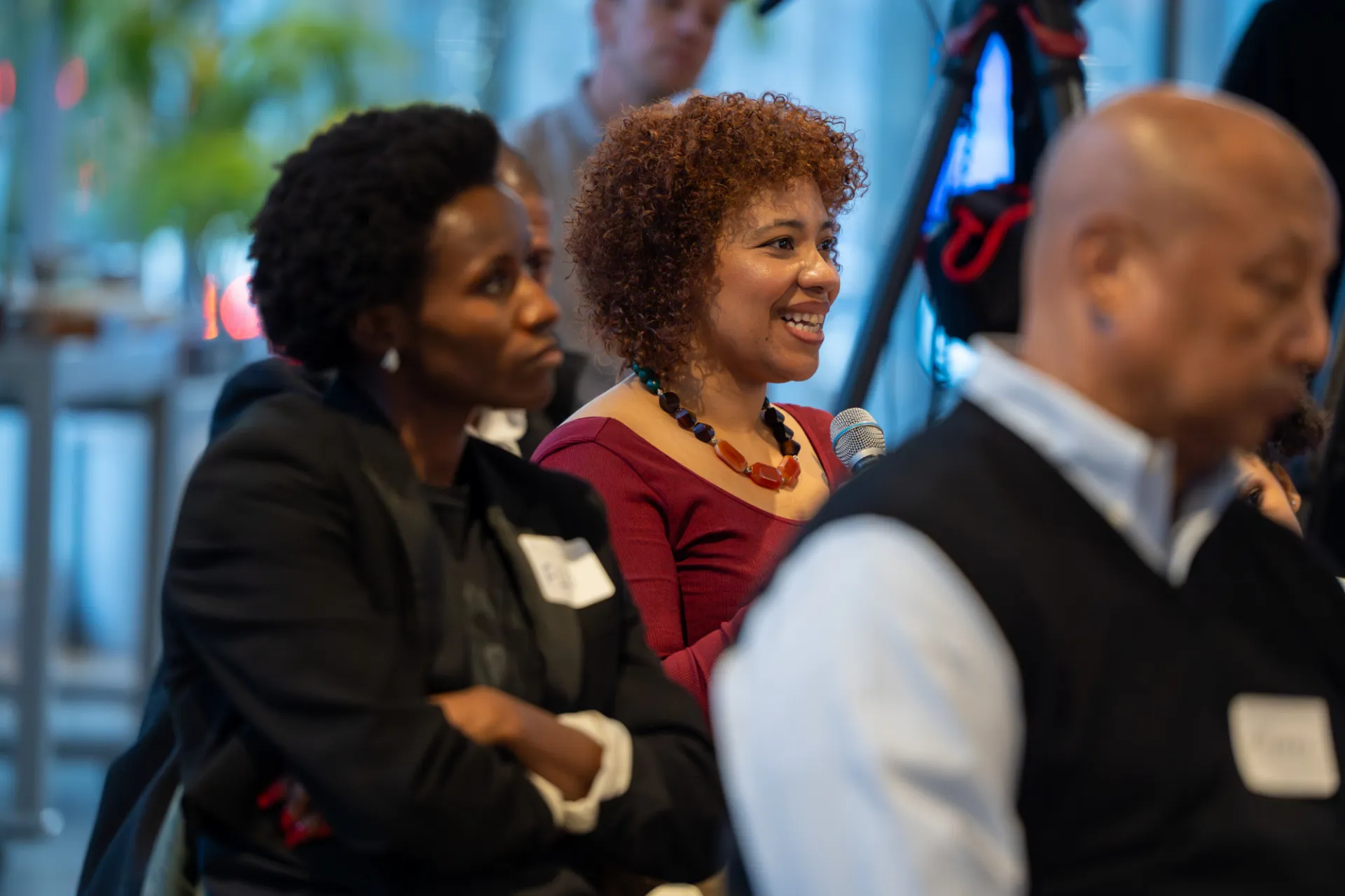 Community members, Bundles scholars, and students gathered at the Forum. Photo Courtesy: Columbia University School of Professional Studies