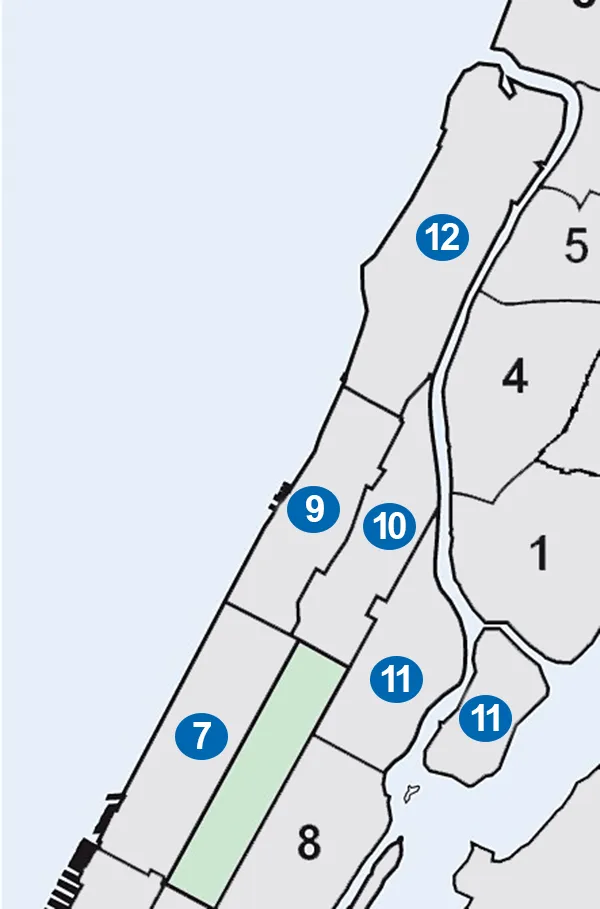 Community Board Map
