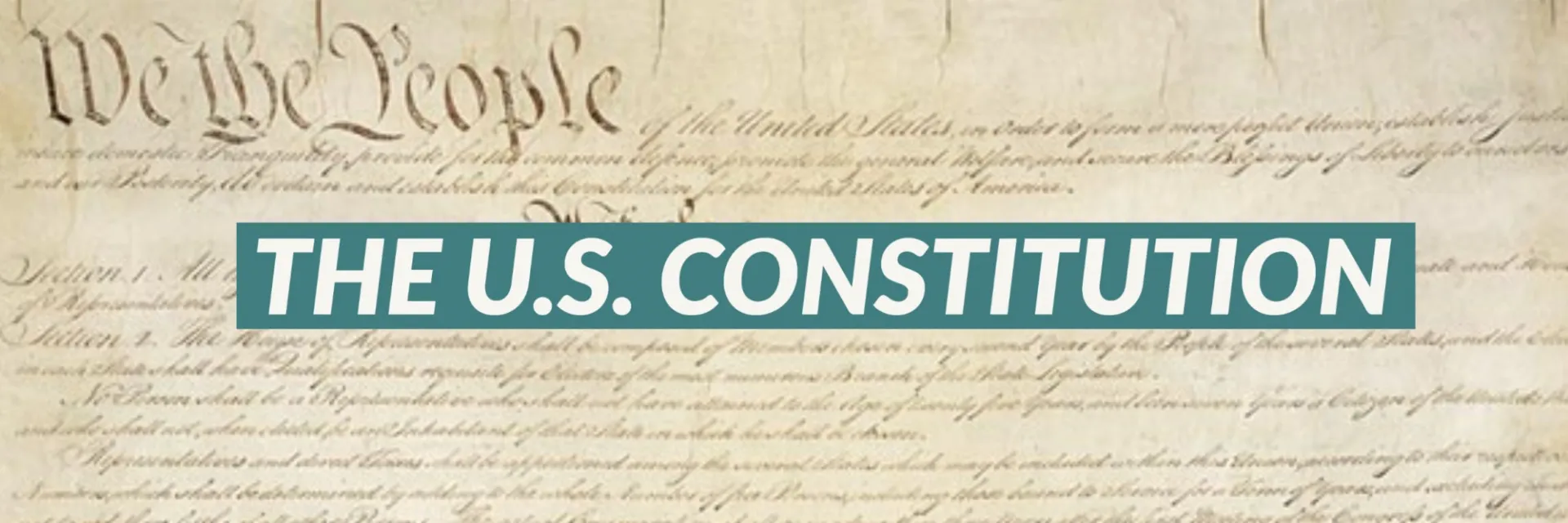 The US Constitution 