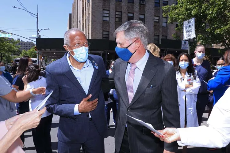 group of medical professionals standing for a photo