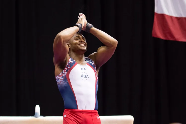 Gymnast John Orozco. Photo credit: USA Gymnastics