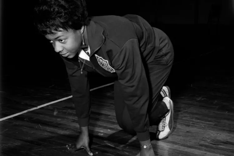 Track and field athlete Lillian Greene-Chamberlain. Photo credit: Colorado State University Libraries, Archives & Special Collections