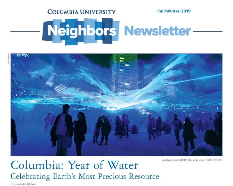 top half of newsletter