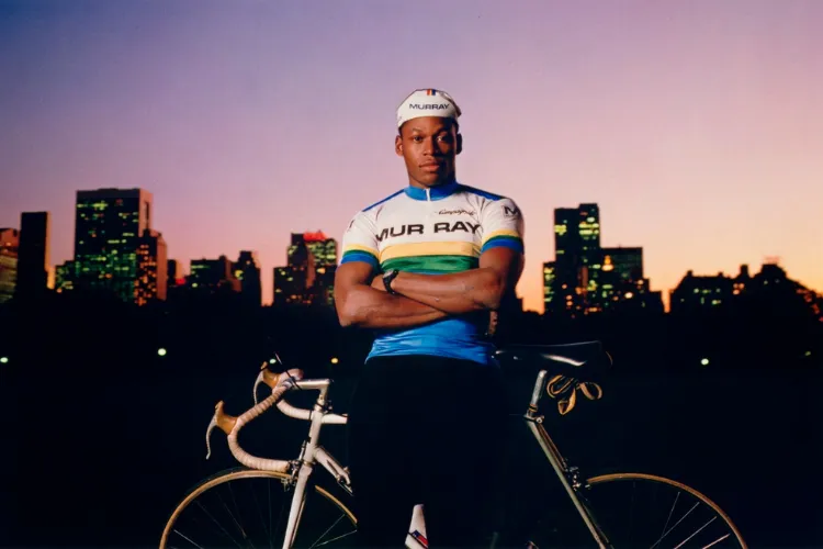 Cyclist Nelson Vails. Photo credit: Smithsonian American Art Museum