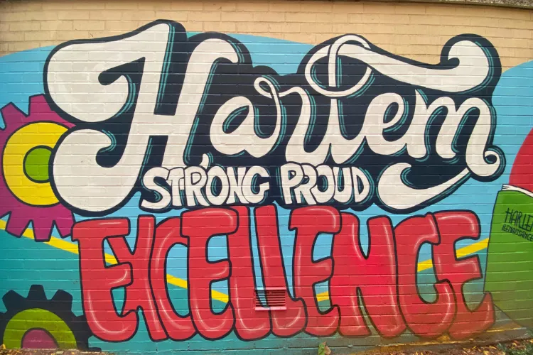 Thrive Collective mural.