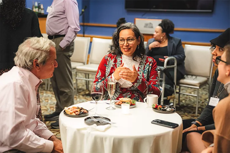 Martha Diaz speaks with George Calderaro