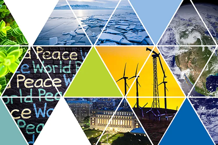 Columbia Climate School collage