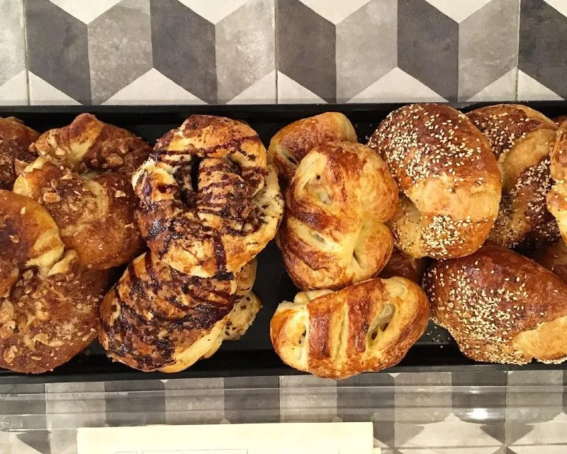 As assortment of pastries