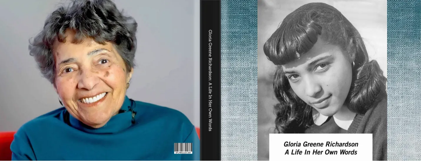 A family history book created by Gloria Greene Richardson. Photo credit: Melvin McCray III