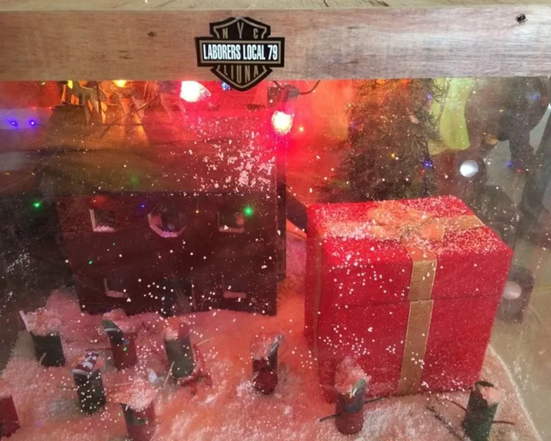 A holiday ornament