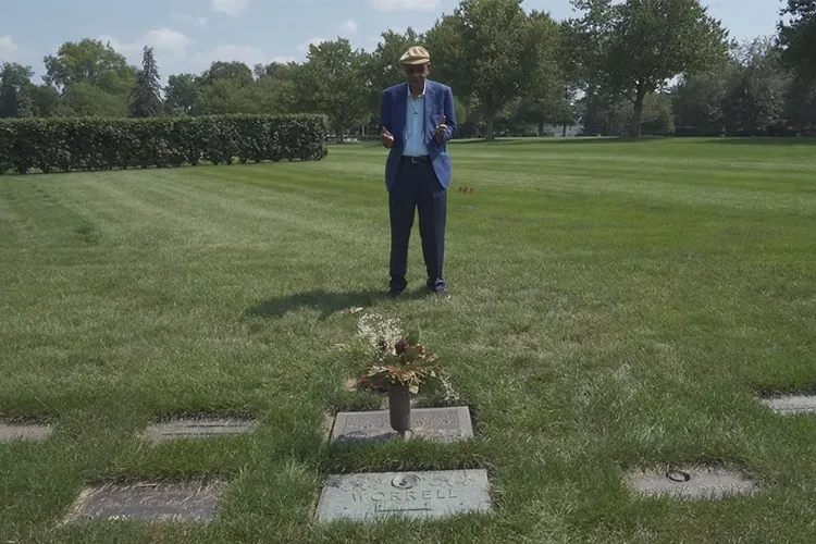 A still from Malcolm X and the Sudanese