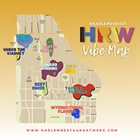 Map of participating restaurants 