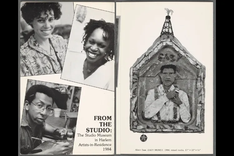 Schomburg Center for Research in Black Culture, Art and Artifacts Division, The New York Public Library. "From the Studio: The Studio Museum in Harlem Artists-in-Residence 1984" The New York Public Library Digital Collections. 1984.