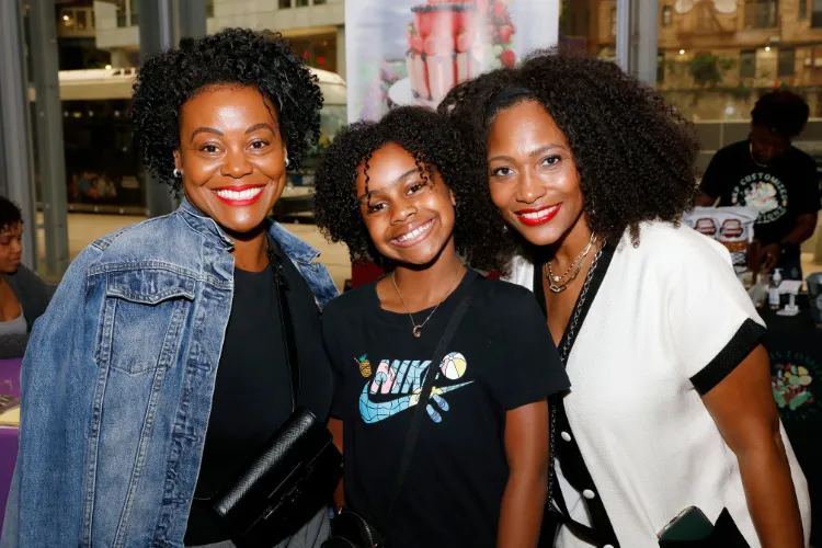 Attendees were all smiles at Taste of Harlem 2025. Photo credit: Michael DiVito