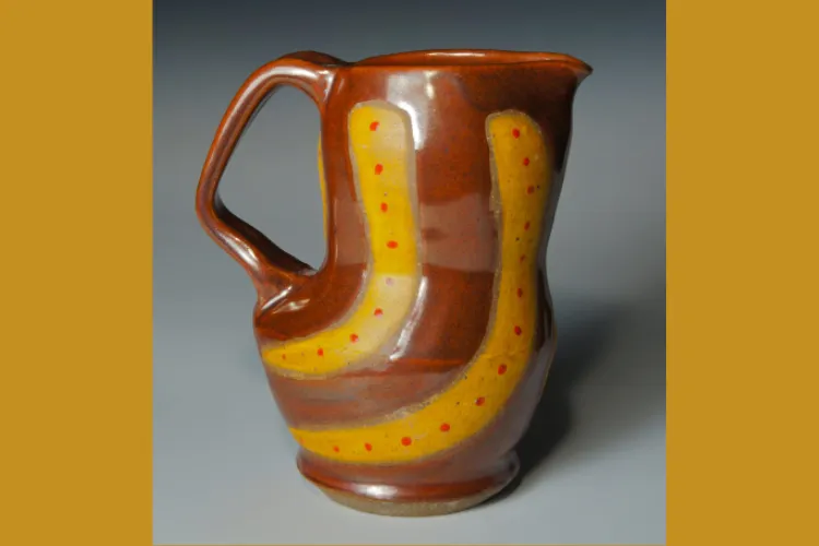 Ceramic Pitcher. Photo credit: Vicki Finkel Ceramics