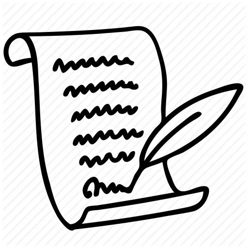 written scroll