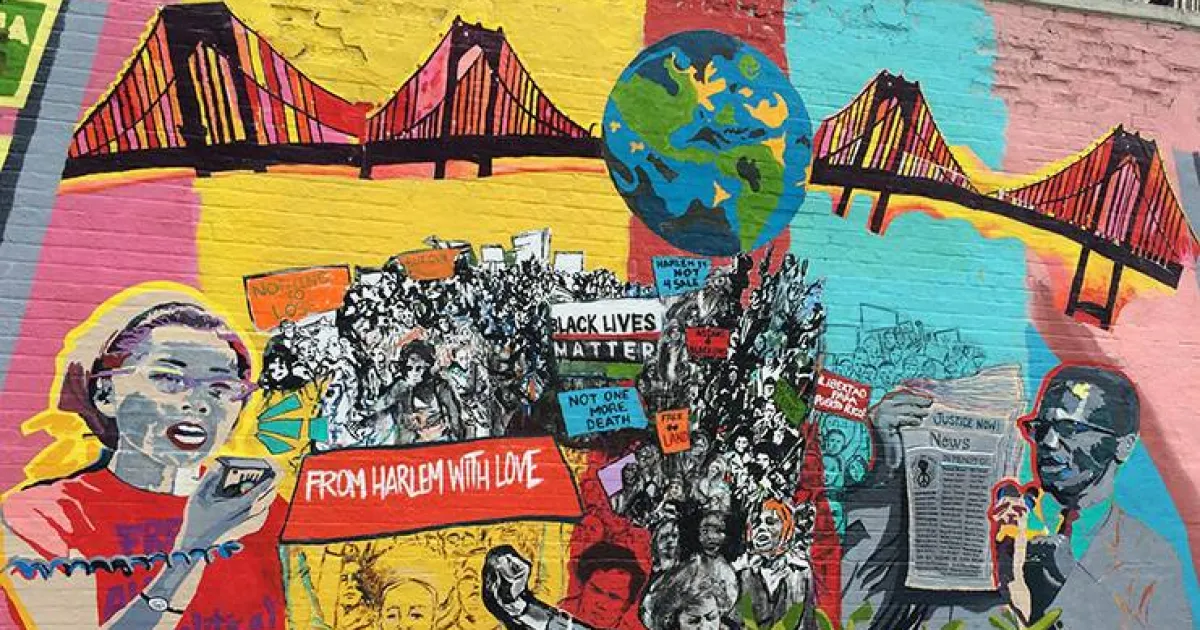A Mural Celebrating History in the West Harlem Community | Columbia ...